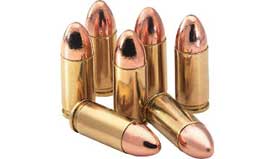  Cartuchos del calibre 9mm Parabellum