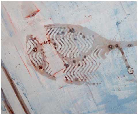 experimental detection of blood under painted surfaces fig6